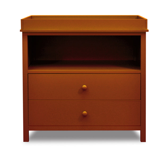 AFG Baby Furniture Athena Amber Solid Wood 2-Drawers Changing Table - Freddie and Sebbie