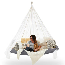 Load image into Gallery viewer, Hanging Bed - 5 Ft Classic Medium Bed Charcoal by Tiipii Bed