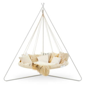 Hanging Bed - 5 Ft Classic Medium Bed Natural White by Tiipii Bed