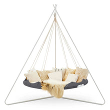 Load image into Gallery viewer, Hanging Bed - 6 Ft Classic Large Bed Charcoal by Tiipii Bed - Freddie and Sebbie