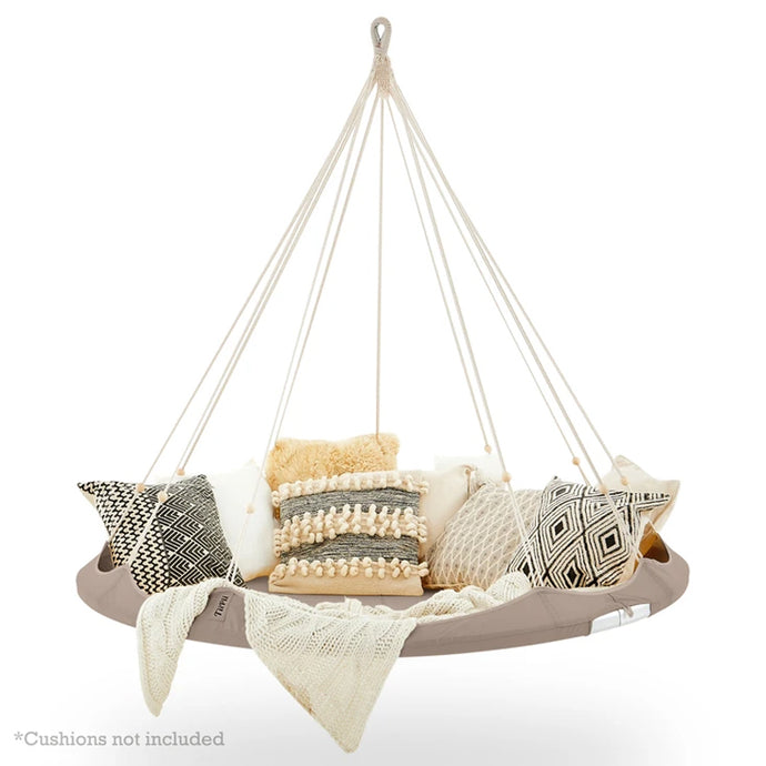 Hanging Bed - 6 Ft Classic Medium Bed Taupe by Tiipii Bed