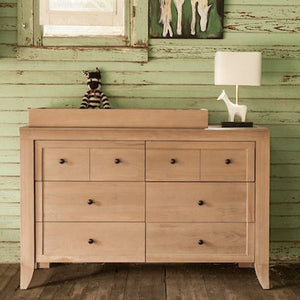 Milk Street Baby Cameo 6 Drawer Double Dresser - Freddie and Sebbie