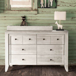 Milk Street Baby Cameo 6 Drawer Double Dresser - Freddie and Sebbie