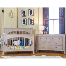 Load image into Gallery viewer, Milk Street Baby Cameo Oval 4-in-1 Convertible Crib - Freddie and Sebbie