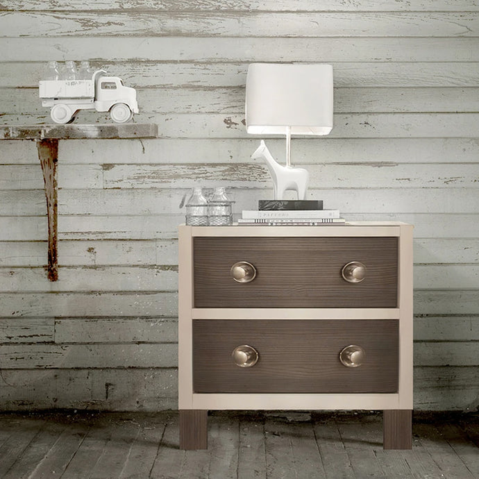 Milk Street Baby True 2-Drawer Nightstand - Freddie and Sebbie