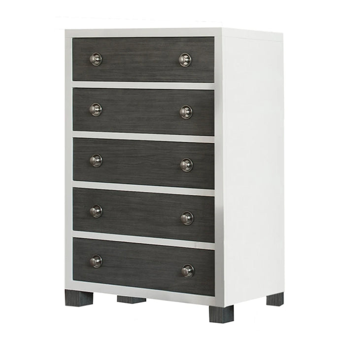 Milk Street Baby True Tall Chest 5 Drawer Dresser - Freddie and Sebbie