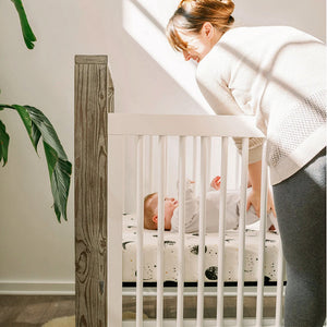 Milk Street Baby True Traditional Collection 3-in-1 Convertible Crib - Freddie and Sebbie