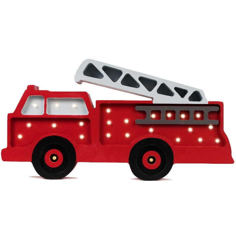 Night Lights For Kids - Fire Truck Lamp by Little Lights