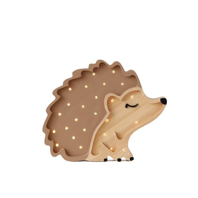 Night Lights For Kids - Hedgehog Lamp by Little Lights