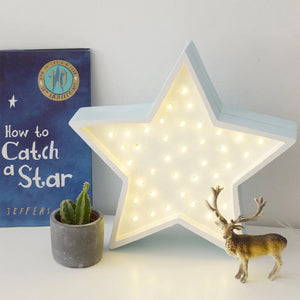 Night Lights For Kids - Star Lamp by Little Lights - White
