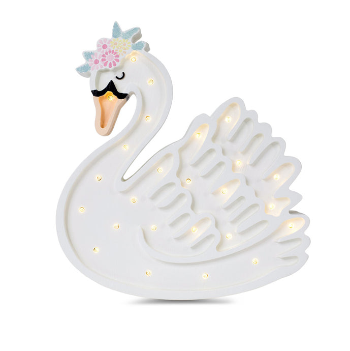 Night Lights For Kids - Swan Lamp by Little Lights